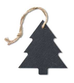 Stromek na zavěšení z břidlice> černá