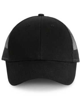 6 panelová kšiltovka (K-UP TRUCKER CAP - 6 PANELS) > černá/černá