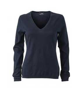 Dámský svetr (J&N LADIES' PULLOVER)>modrá (navy melange)>M