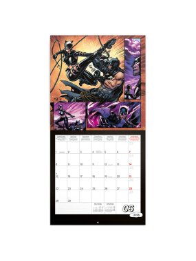Nástěnný kalendář (Batman Comics 2026) - 30 x 30 x 1 cm