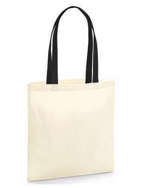 Nákupní taška z bavlny (WM EarthAware Organic Bag For Life) > béžová (natural) / černá