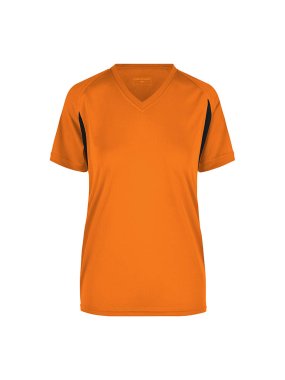 Dámské tričko (JN Ladies' Running-T)>oranžová / černá>2XL