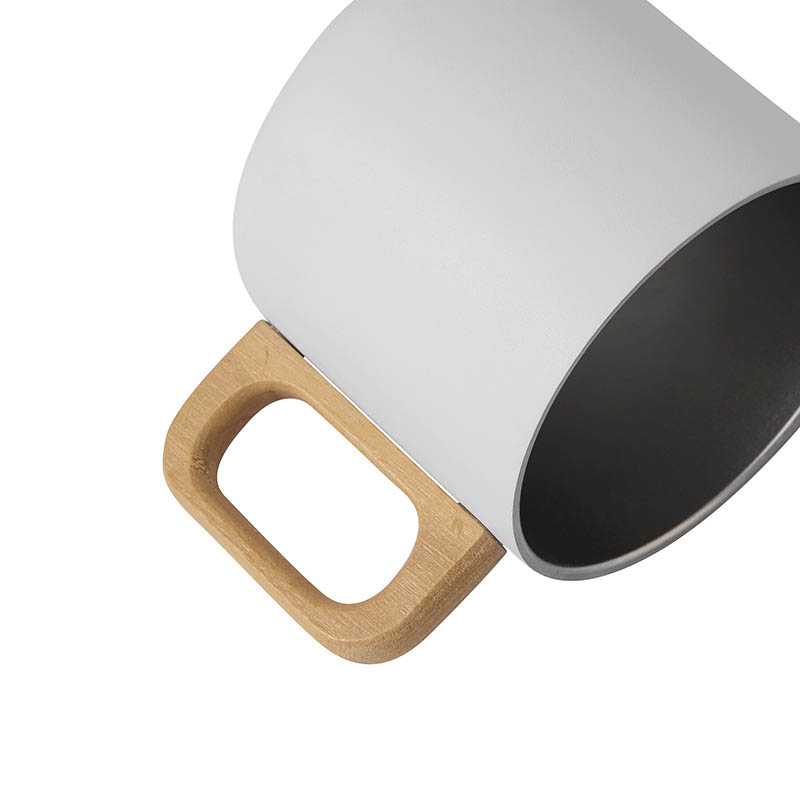 Kovový hrnek > bílá