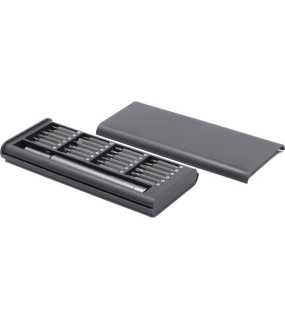 24-dílné nářadí pro opravu elektroniky > šedá (gun metal)