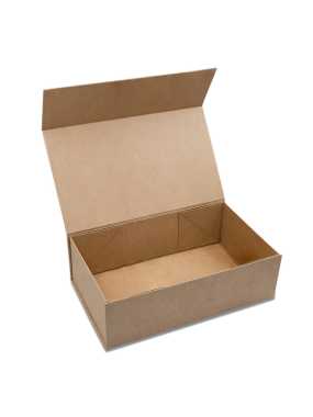 Velká skládací dárková krabice > béžová