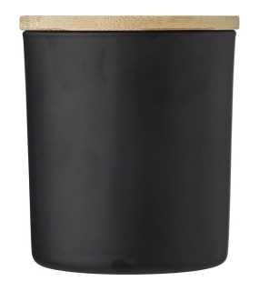 Skleněná svíčka střední > černá