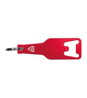 Otevírač z recyklovaného hliníku Malmö > červená