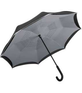 Deštník (FARE Regular umbrella -Contrary) > černá/šedá