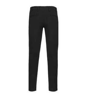 Pánské kalhoty (Kariban "MEN'S CHINO TROUSERS")>černá>40