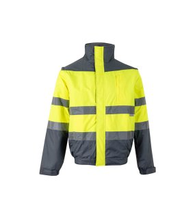 Pánská bunda (VELILLA HV TWO-TONE JACKET) > šedá / žlutá (hi-vis) > M