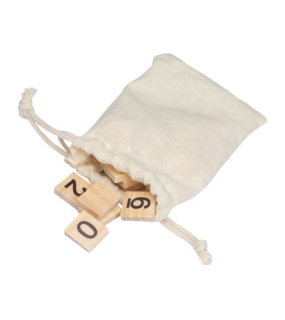 Dřevěná hra na počítání > béžová