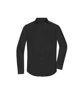 Pánská košile(JN Mens Shirt Longsleeve Poplin)>černá>XL