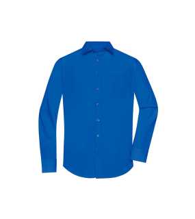 Pánská košile(JN Mens Shirt Longsleeve Poplin)>modrá (royal)>L