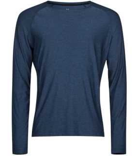 Unisex triko (Tee Jays Long Sleeve CoolDry Tee) > modrá (navy) > 3XL