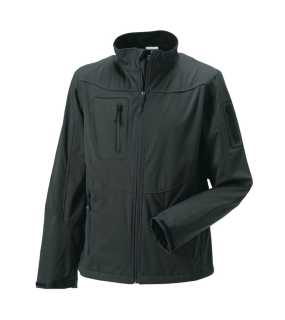 Pánská softshell bunda (Sport Shell 5000 RUSSELL)>šedá (titanium)>L