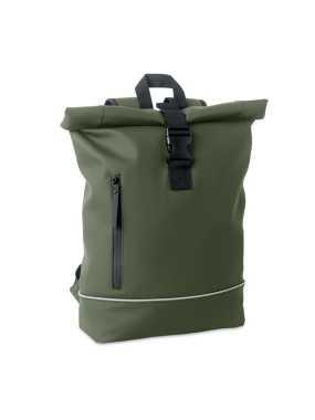 Rolovací PU batoh na notebook 1 > zelená (dark)