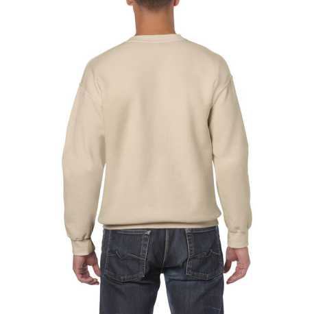 Unisex mikina (Gildan ADULT Crewneck SWEATSHIRT)>hnědá (sand)>S