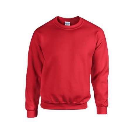 Unisex mikina (Gildan ADULT Crewneck SWEATSHIRT)>červená>S