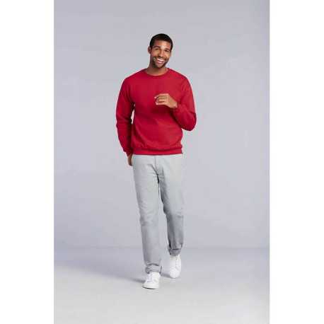 Unisex mikina (Gildan ADULT Crewneck SWEATSHIRT)>červená>S