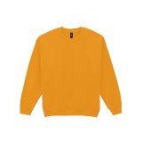 Unisex mikina (Gildan ADULT Crewneck SWEATSHIRT)>zlatá>S