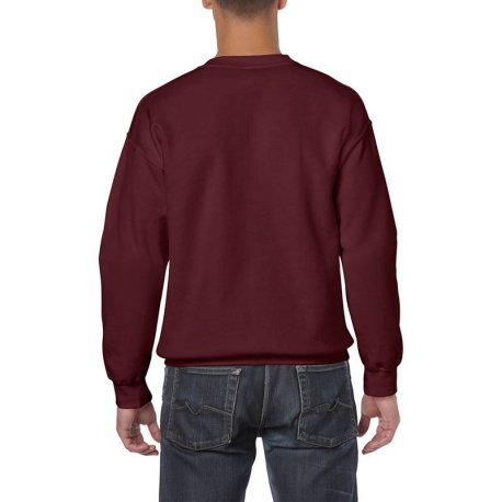 Unisex mikina (Gildan ADULT Crewneck SWEATSHIRT)>červená (maroon)>S