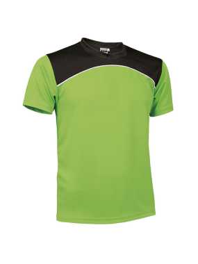 Unisex tričko (MAURICE) > zelená (apple) / bílá / černá > S