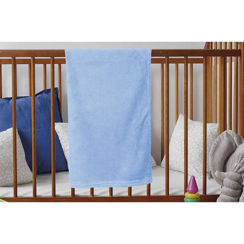 Dětská deka (CRIB) > šedá (smoke) (105x75cm)