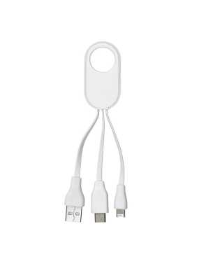 Sada nabíjecích kabelů> bílá