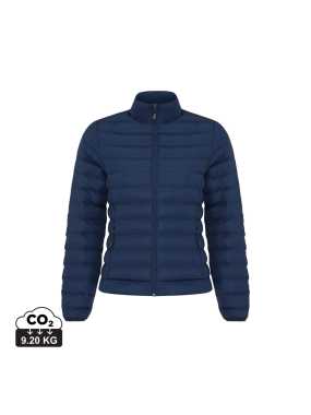 Dámská prošívaná bunda IQONIQ Maiko z recykl. polyesteru > modrá (navy) > XL