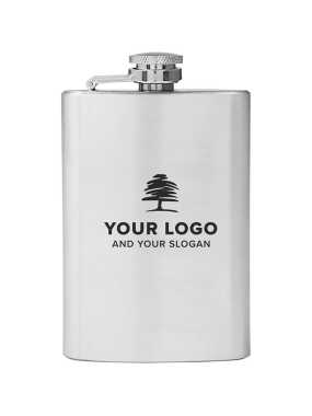 Náprsní láhev> stříbrná