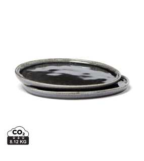 Talíř 26,5 cm, sada 2 ks VINGA Nomimono > černá