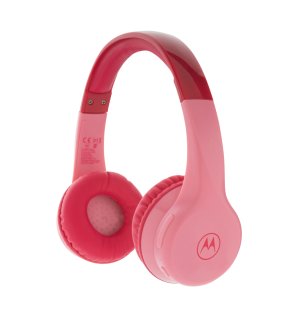Dětská bezpečnostní bezdrátová sluchátka Motorola JR300 > růžová