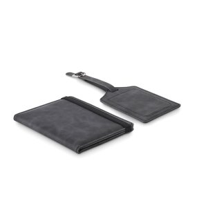 Sada na balení cestovních pasů a visaček > šedá (dark)