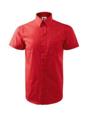 Pánská košile (MALFINI Shirt short sleeve) > červená > 3XL