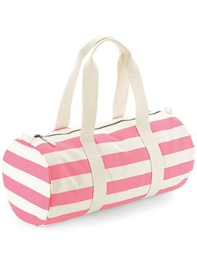 Sportovní taška (WM Nautical Barrel Bag) > béžová (natural) / růžová