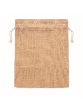 Sáček z juty> béžová