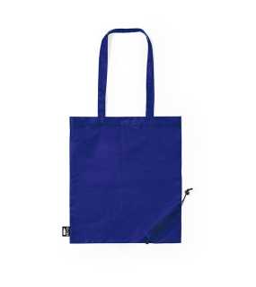 Skládací nákupní taška RPET > modrá