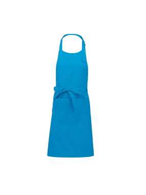 Unisex zástěra(KARIBAN POLYESTER COTTON APRON)>modrá (lagoon)