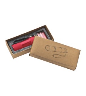 Svítilna s 3 bateriemi v balení > červená