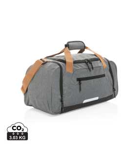 Urban outdoor víkendová taška Impact z rPET > šedá