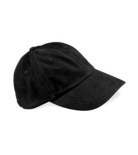Unisex kšiltovka (Beechfield Low Profile Heavy Brushed Cotton Cap) > černá