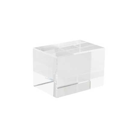 Skleněné těžítko , vhodné pro 3D laser > transparentní