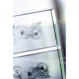 Skleněné těžítko , vhodné pro 3D laser > transparentní