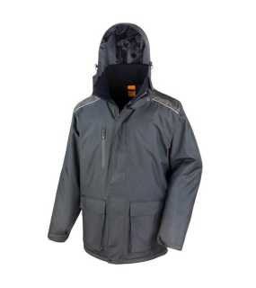 Unisex buda (RESULT VOSTEX LONG COAT)>černá>L