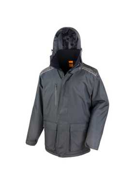 Unisex buda (RESULT VOSTEX LONG COAT)>černá>L