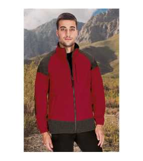 Pánská bunda (CALEDONIA) > modrá (steel) / černá > M