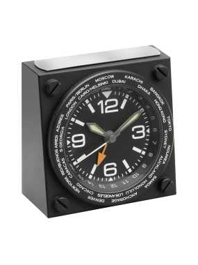 Hodiny se světovým časem > černá