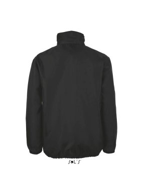 Unisex bunda (SOL'S SHIFT UNISEX WATERPROOF WINDBREAKER)>černá>L
