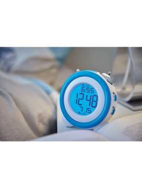 Budík> bílá / modrá