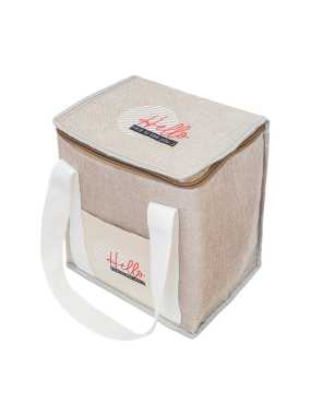 Termotaška z juty > béžová